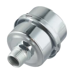 12.5/16/20mm Portable Metal Air Filter Oil-Free Muffler Intake Filter Air Compressor Pump Accessories Squelch Muffler Hot
