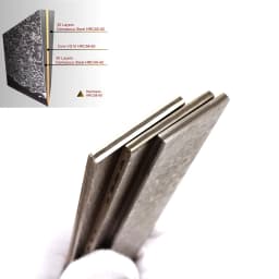 Factory Direct Damascus Steel Strip, Heat Treated & Surface Ground DIY Knife Making Blade Material Chef & Outdoor Knives Wholesa