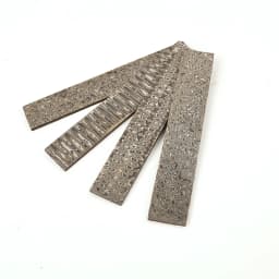 Factory Direct Damascus Steel Strip, Heat Treated & Surface Ground DIY Knife Making Blade Material Chef & Outdoor Knives Wholesa