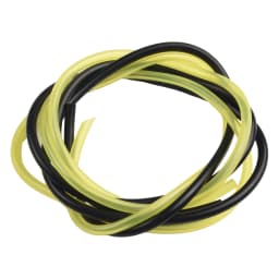 12pcs 2 Holes Fuel Tank Grommet Rubber With Fuel Line Pipe For Brush Cutter Grass Trimmer Engine Part Garden Tool