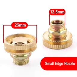 9 PCS Brass Household Stove Nozzles 9 Cores Household Stove Accessories Stove Copper Nozzle Fierce Fire Stove Parts