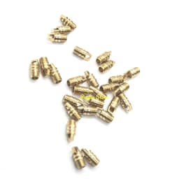 30Pcs R410 R22 Tube Copper Thimble Refrigerator Air Conditioner Liquid Adding Fluorine Thimble