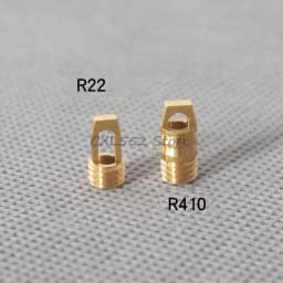 30Pcs R410 R22 Tube Copper Thimble Refrigerator Air Conditioner Liquid Adding Fluorine Thimble