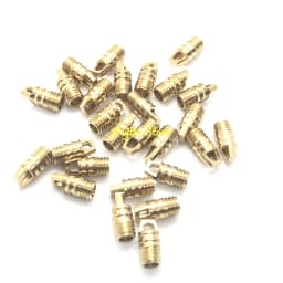 30Pcs R410 R22 Tube Copper Thimble Refrigerator Air Conditioner Liquid Adding Fluorine Thimble
