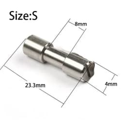 10pieces Brass/stainless Steel Bolts Fastener Screws for DIY Knife Handle Material Screws Lock Knife Shaft Fastener Rivets