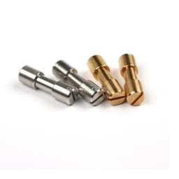10pieces Brass/stainless Steel Bolts Fastener Screws for DIY Knife Handle Material Screws Lock Knife Shaft Fastener Rivets