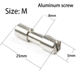10pieces Brass/stainless Steel Bolts Fastener Screws for DIY Knife Handle Material Screws Lock Knife Shaft Fastener Rivets