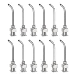 12pcs Dispensing Needles 14G 15G 16G 17G 18G 19G 20G 22G 24G 25G 26G 28G 30G 32G 34G 1" Blunt Tip Bent Needles with Luer Lock