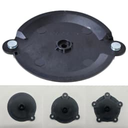 1pcs Black Mower Cutter Head Simple Snap-On Plastic Cutter Heads For Lawn Mower Accessory 12 * 10cm