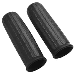 New High Quality Rubber Handles Wheelbarrow 2pcs 2x Barrow Handle Black Cart Grips Handlebar Plastic Replacement