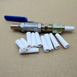 Valve Type Sand Blasting Gun Sandblast Nozzle for 5gallon Sandblast Tanks, Rust Cleaning Air Sandblasting Gun