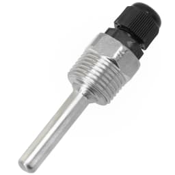 1 Pc 30-200mm Thermowell For Immersion Sleeve Pocket Temperature Sensor Stainless Steel 1/2 BSP G Thread For Temperature Sensor