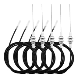 4Pcs Spark Igniter with M10 Threaded Universal Ceramic Electrode Ignition Plug Wire 36inch Fit for Gas Fireplace Oven Heater BBQ