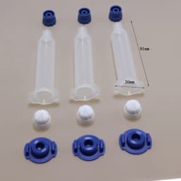 Flux Container USA Type Dispensing Needle Tips Plastic Syringe Barrel 3CC 5CC 10CC 30CC 50CC Sub-Packing