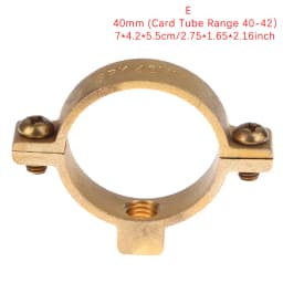 1pc Fit 15mm 22mm 28mm 35mm 40mm OD Tube Brass M10 Pipe Clamp Bracket Support Hanger Fixed Plumbing Water Replacement Parts
