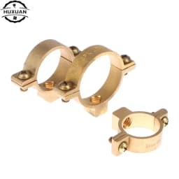 1pc Fit 15mm 22mm 28mm 35mm 40mm OD Tube Brass M10 Pipe Clamp Bracket Support Hanger Fixed Plumbing Water Replacement Parts