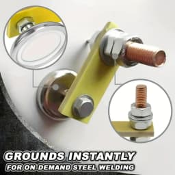 Magnetic Welding Support Auto Bodywork Spotter Tools for Electric Welding Ground Clamp Spotter Connector and welding operations