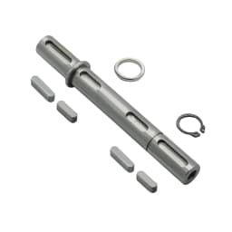 HLTNC 25mm Single Double Output Shaft Fit NMRV050 RV050 Turbo-Worm Gear Reducer Gearbox Accessories For CNC Engraver Lathe