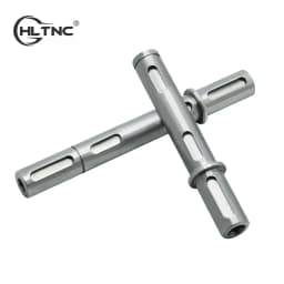 HLTNC 25mm Single Double Output Shaft Fit NMRV050 RV050 Turbo-Worm Gear Reducer Gearbox Accessories For CNC Engraver Lathe