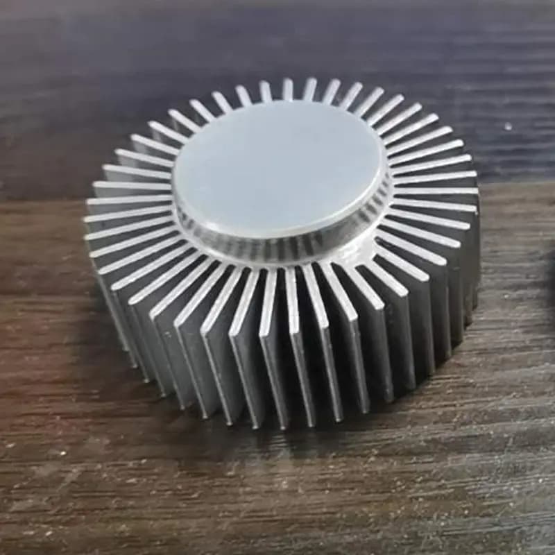 50x22mm Round LED COB Heatsink Aluminum Heat Sink Radiator Cooler for Household Lamp Replaceable