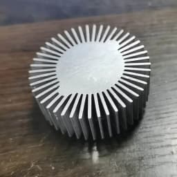50x22mm Round LED COB Heatsink Aluminum Heat Sink Radiator Cooler for Household Lamp Replaceable