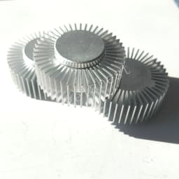 50x22mm Round LED COB Heatsink Aluminum Heat Sink Radiator Cooler for Household Lamp Replaceable