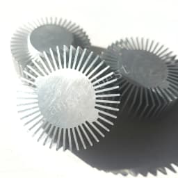 50x22mm Round LED COB Heatsink Aluminum Heat Sink Radiator Cooler for Household Lamp Replaceable