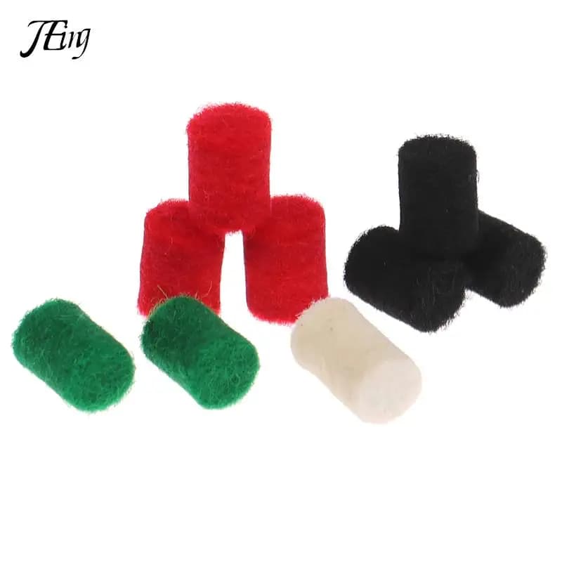 20pcs Saxophone Bumper Felts Sax Saxophone Key Guard Felt Bumper Alto Tenor Soprano Saxophone Parts Repair Accessories