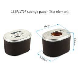 1pc Gasoline Engine Air Filter Element For GX160 168F 170F Gasoline Engine Filter Replacement Power Tool Accessories
