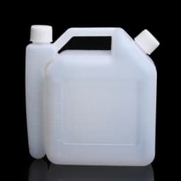 1 L Oil Pot Petrol Fuel Mixing Bottle Tank 2 Stroke For Chainsaw Trimmers 1:25 50:1 Lawn Mowers Line Strimmers Garden Supplies