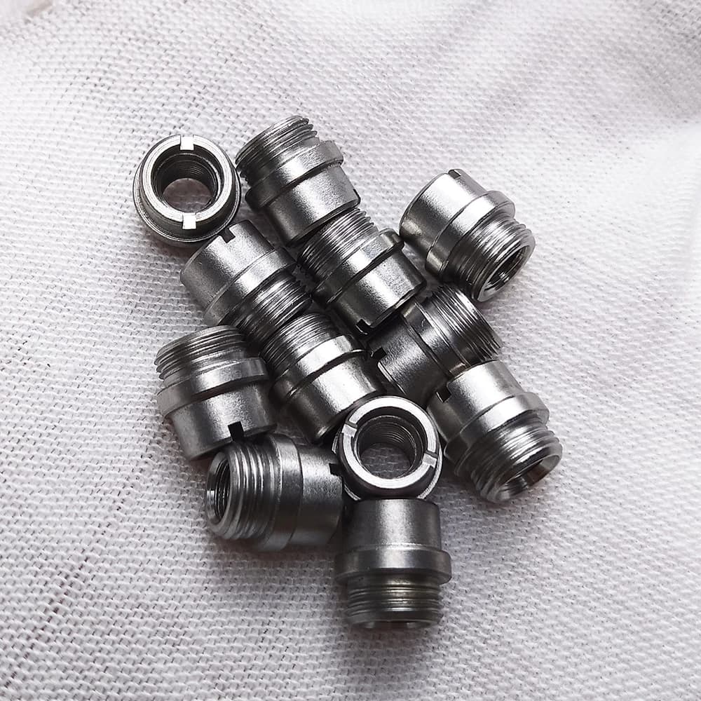 4pieces 1911 Bushings Screws CNC Machined From 416 Stainless Steel 1911 Grips Screws