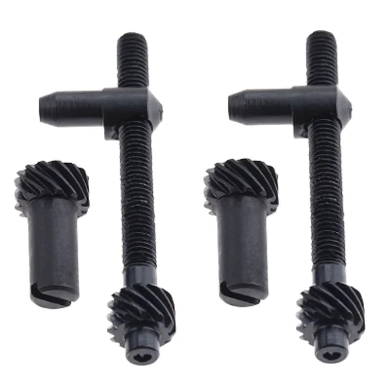 2 Sets Chainsaw Tool Chain Adjuster Tensioner Screw Kit For Chinese Chainsaws 4500 5200 5800 45CC 52CC 58CC Garden Tools Black