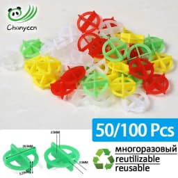50/100Pcs Reusable Floor Wall Tile Leveling System Spacers Clips Wedge for Tiling Fixing Ceramic Gap Construction Tools Building