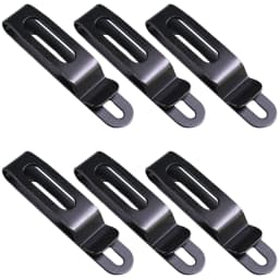 Kydex Waist Belt Clip Professional 420 Stainless Steel Kydex Sheath Clip with Screws for IWB Holsters Accessories Scabbard