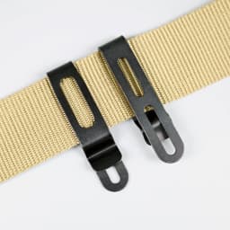 Kydex Waist Belt Clip Professional 420 Stainless Steel Kydex Sheath Clip with Screws for IWB Holsters Accessories Scabbard