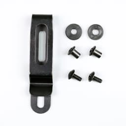 Kydex Waist Belt Clip Professional 420 Stainless Steel Kydex Sheath Clip with Screws for IWB Holsters Accessories Scabbard