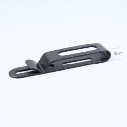 Kydex Waist Belt Clip Professional 420 Stainless Steel Kydex Sheath Clip with Screws for IWB Holsters Accessories Scabbard