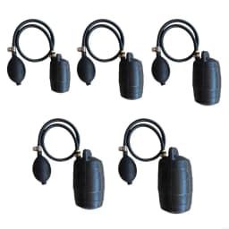 Heavy Duty Rubber Inflatable Pipe Plug Stopper Balloon Block With Hand Pumps For Plumbing Leak Detection And Repair