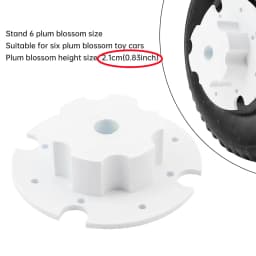 Children Electric Car Tire Adapter Connection Clip 2.1/3.5cm Kids Toy Car Gearbox Coupler Baby Motorcycles Wheel Clip Accessory