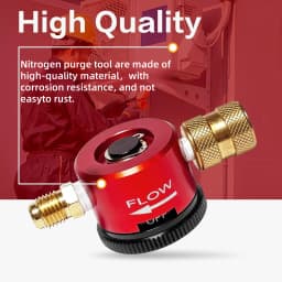 Nitrogen Purge Regulator Tool for HVAC Nitrogen Purge Kit Nitrogen Purge Tool Nitrogen Regulator HVAC Nitrogen Flow Regulator