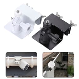 Roof Gutter Special Bracket Solar Panel Bracket Weatherproof Gutter Mount Bracket With Screw Adapter For Security Cameras