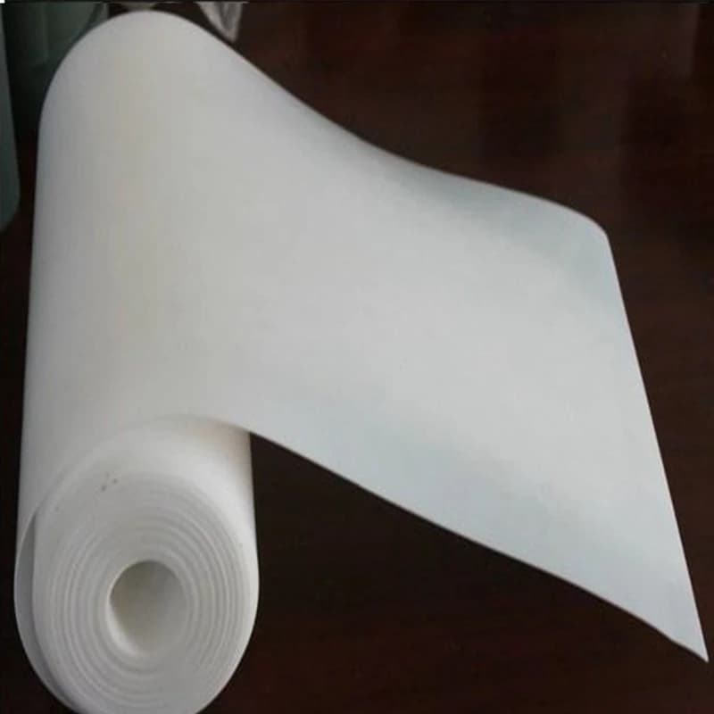0.3mm 0.5mm 1mm Thick 500x500mm White PTFE Film High Strength Temperature PTFE Sheet Thickness Sheets Foil