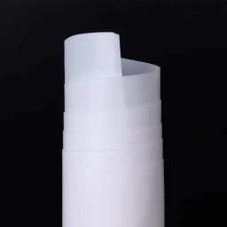 0.3mm 0.5mm 1mm Thick 500x500mm White PTFE Film High Strength Temperature PTFE Sheet Thickness Sheets Foil