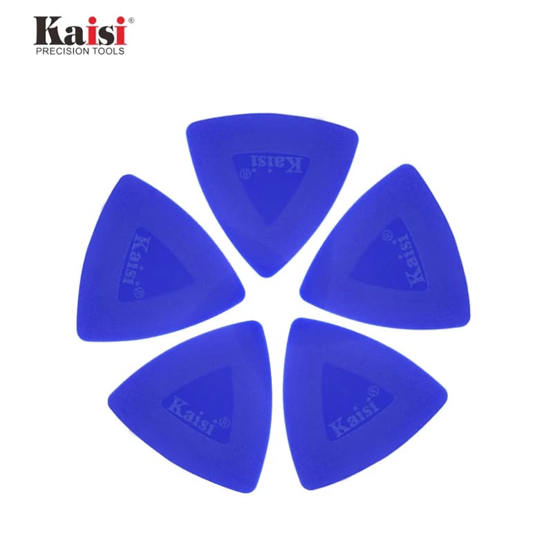 Kaisi 5/10/30/50pcs 0.75mm Ultra-Thin Hard Plastic Scraper Mobile Phone Pry Opening Tool for iPad Tablets Teardown Repair Kit