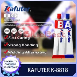 KAFUTER K-8818 High Strength AB Curing Agent Two Part Chemical for Industrial Bonding Potting and Structural Assembly Use
