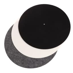 For LP Vinyl Record Audio Replacement DIY Accessories Audiophile Thick Turntable Mat 1PC Slip Mat Felt Turntable Platter Mat
