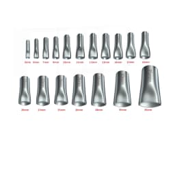 16/18pcs Caulking Nozzle Applicator Finishing Caulk Finisher Sealant Smooth Scraper Grout Kit Tool For Wall Set Accessory
