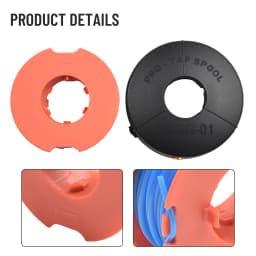 1pcs Spool Lines 1pcs Spool Cover Cap Head For Bosch Pro Tap Art 23 26 30 Combitrim Easytrim Protap Trimmer Garden Tool Parts