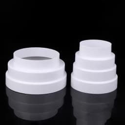 Kitchen Duct Multi Reducer Extractor Fan Pipe Connector 80/100/110/120/150/160mm For Fan Ventilation Duct Tube Exhaust Duct