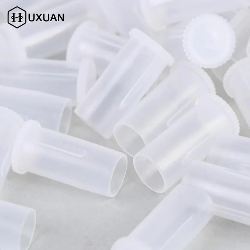 【W】100Pcs 7mm/9mm Inner Diameter Common Rail Injector Nozzle Dust Cap Common Rail Parts, Diesel Pump Repair Kits